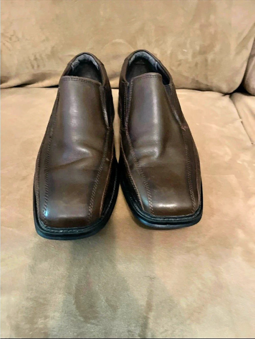 Dockers Men's Leather Loafers Brown US 8.5M